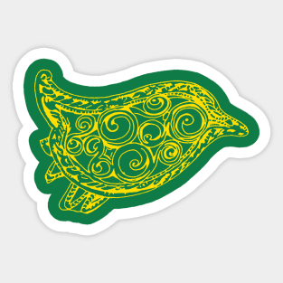 Garryduff Golden Bird Sticker